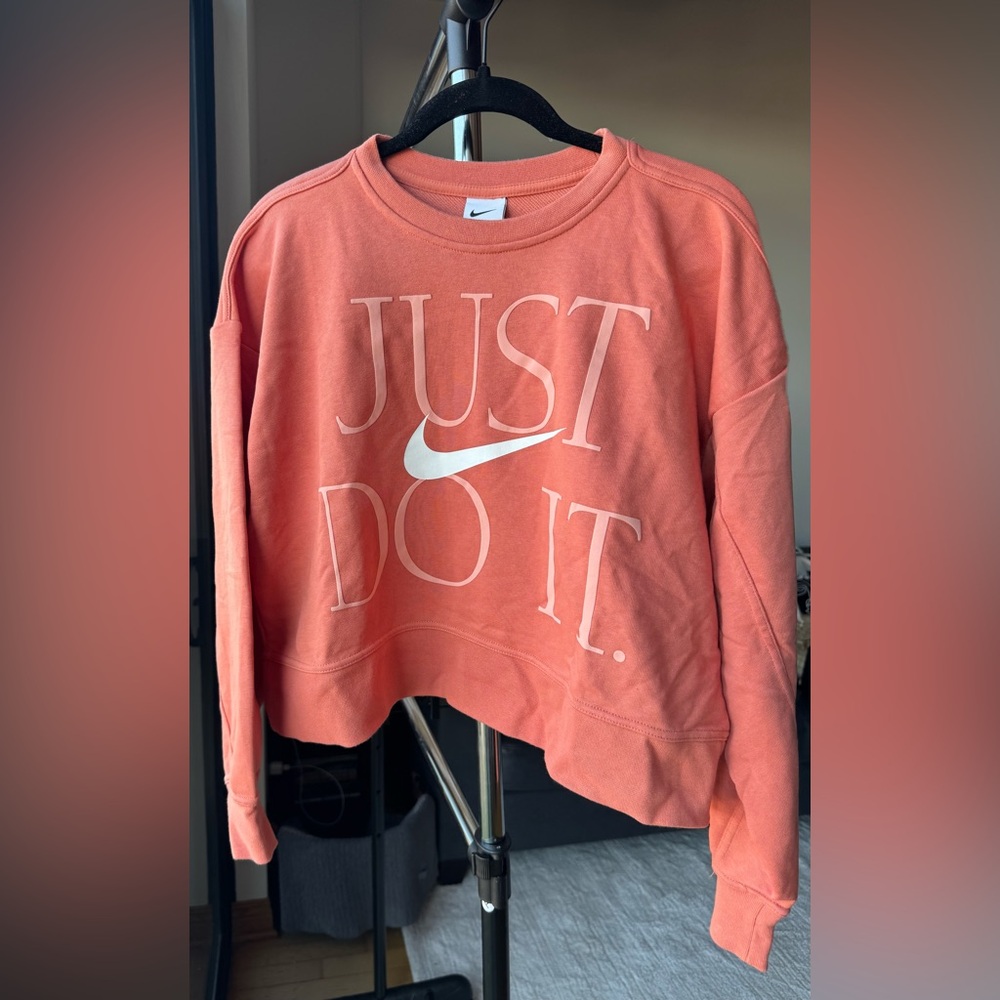 Nike Women's Orange/Coral Sweater